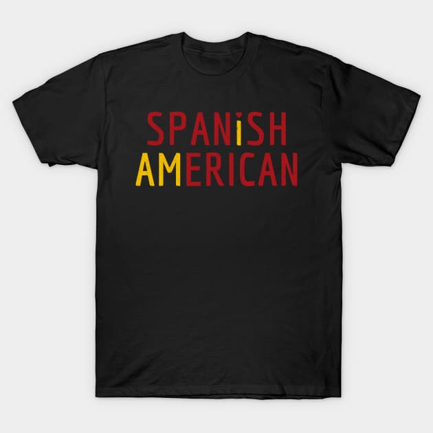 I Am Spanish American - Spain and America Pride T-Shirt by Family Heritage Gifts